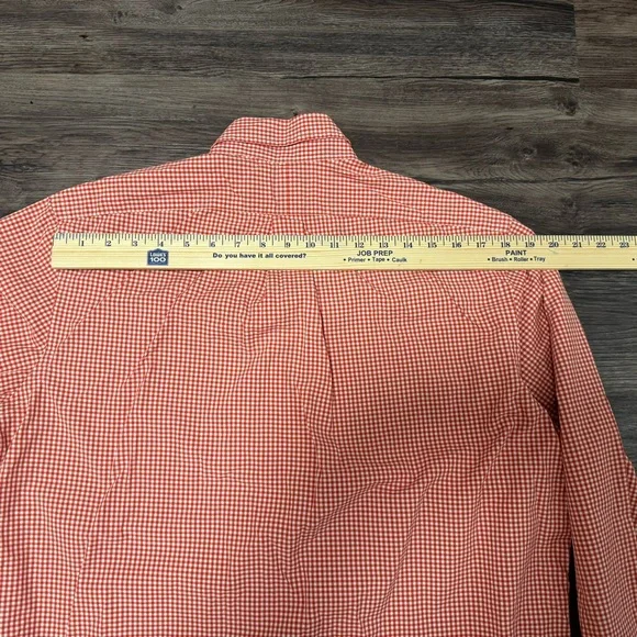 🔥Polo Ralph Lauren Mens Shirt Multicolor L Classic Fit Plaid Cotton Oxford Pony - Picture 3 of 8